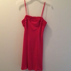 Pink dress knee length size 7/14 kids